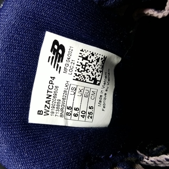 New Balance Women's Fresh Foam ZanteV4 Running size 8.5 Color:Conch Shell/Pigmen - Picture 17 of 17